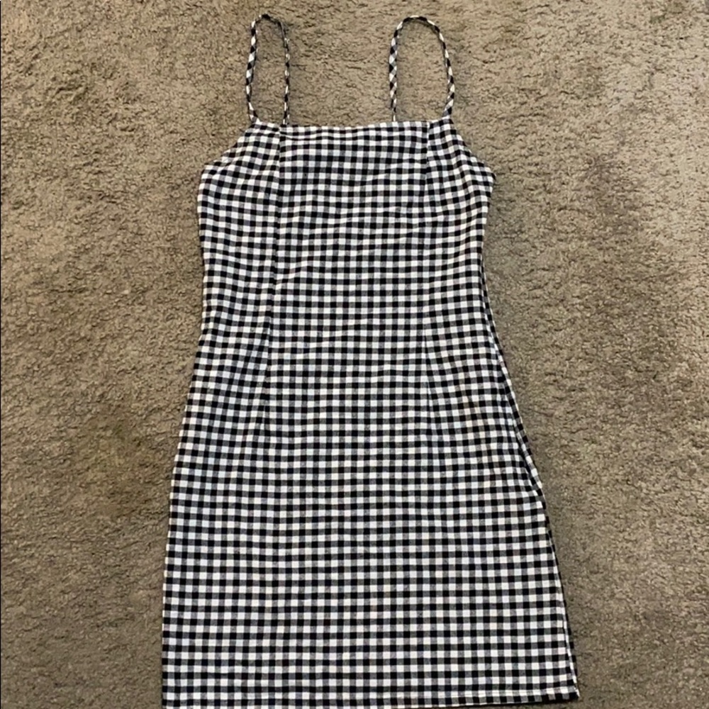 Gingham Mini Dress